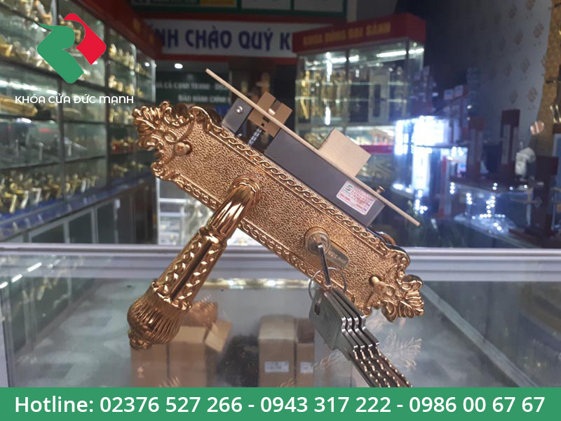 Khóa GOLD SSA S6868 PVD 24K